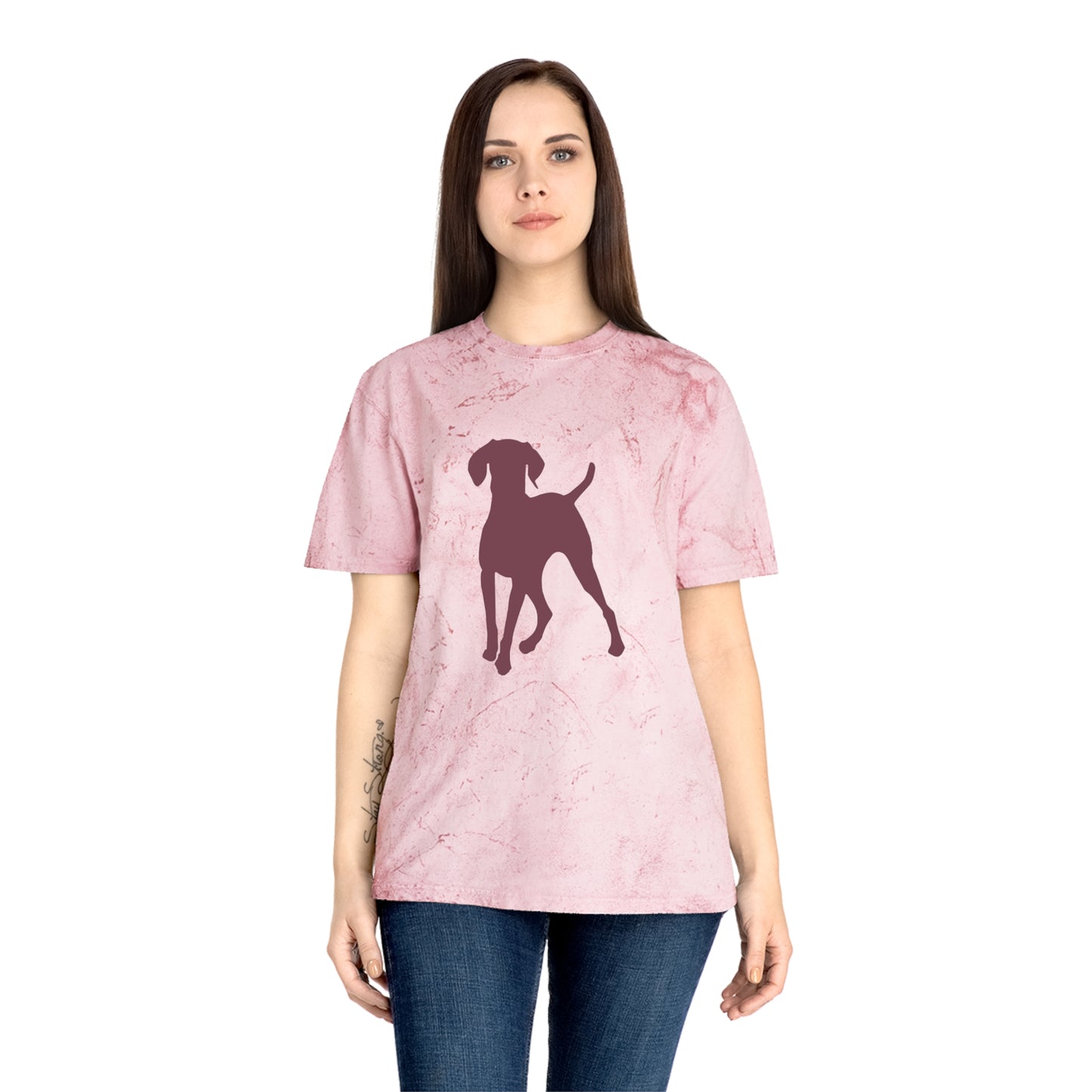 Hungarian Vizsla Unisex Cotton Color Blast T-Shirt