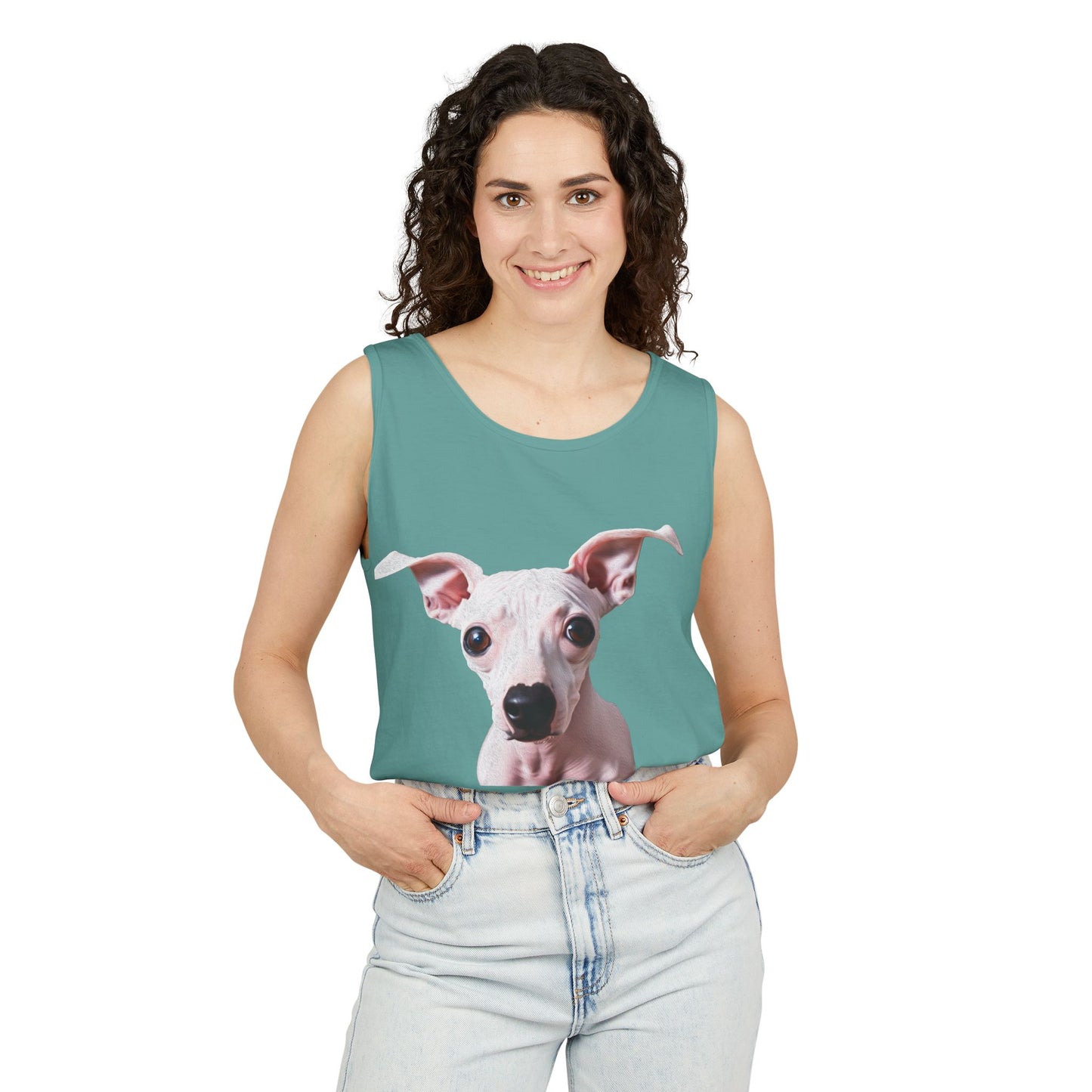 American Hairless Unisex Relaxed Fit Ringspun Cotton Tank Top