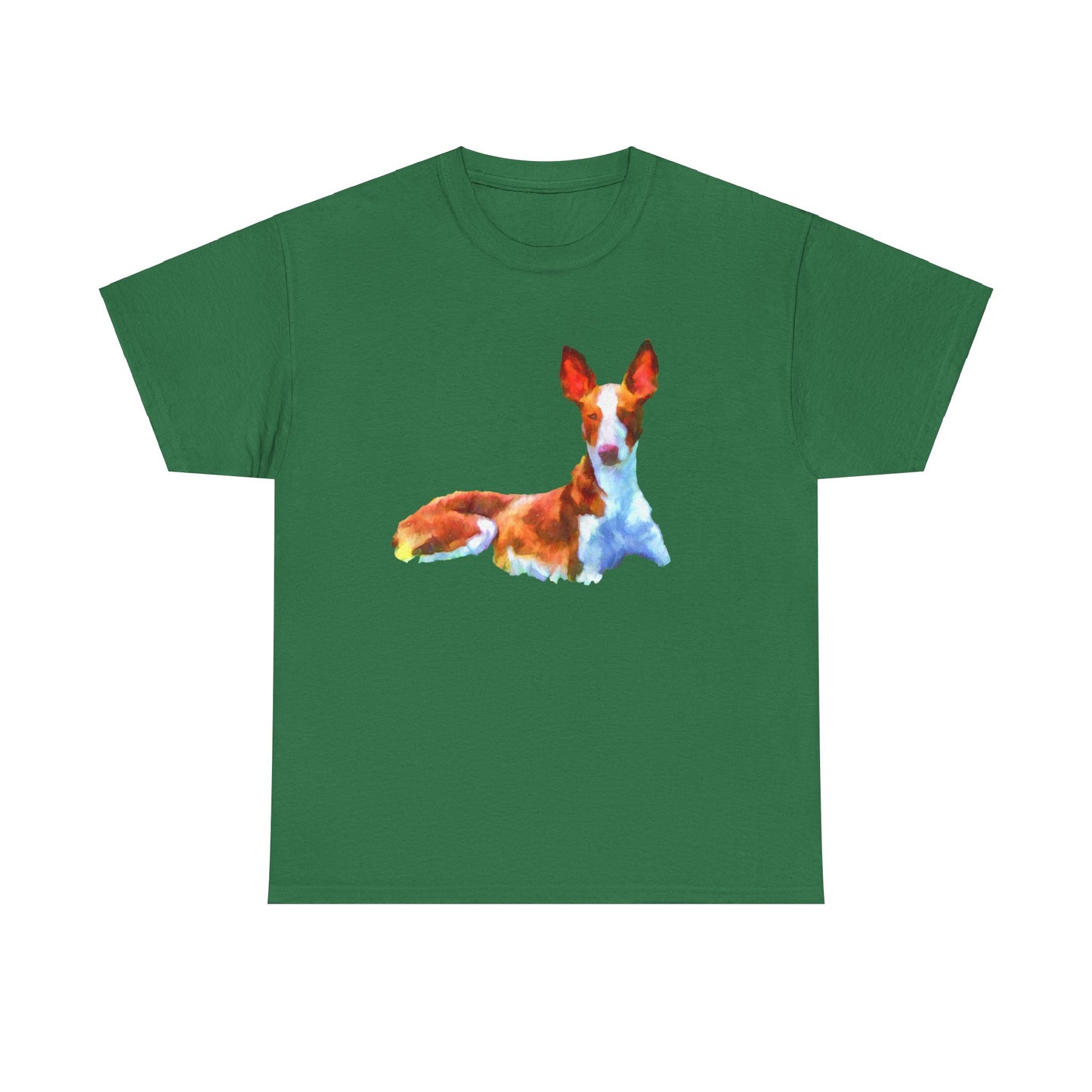 Classic Ibizan Hound Unisex Heavy Cotton Tee