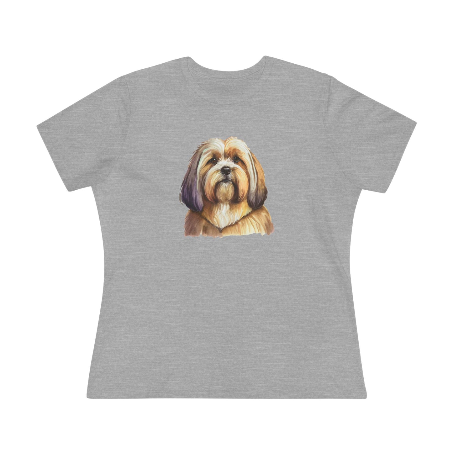 Lhasa Apso Women's Relaxed Fit Cotton Tee