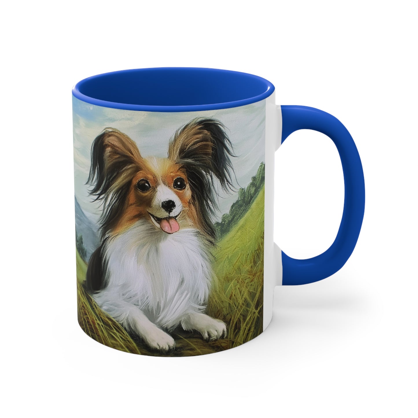 Papillon #2 - 11oz Ceramic Accent Mug