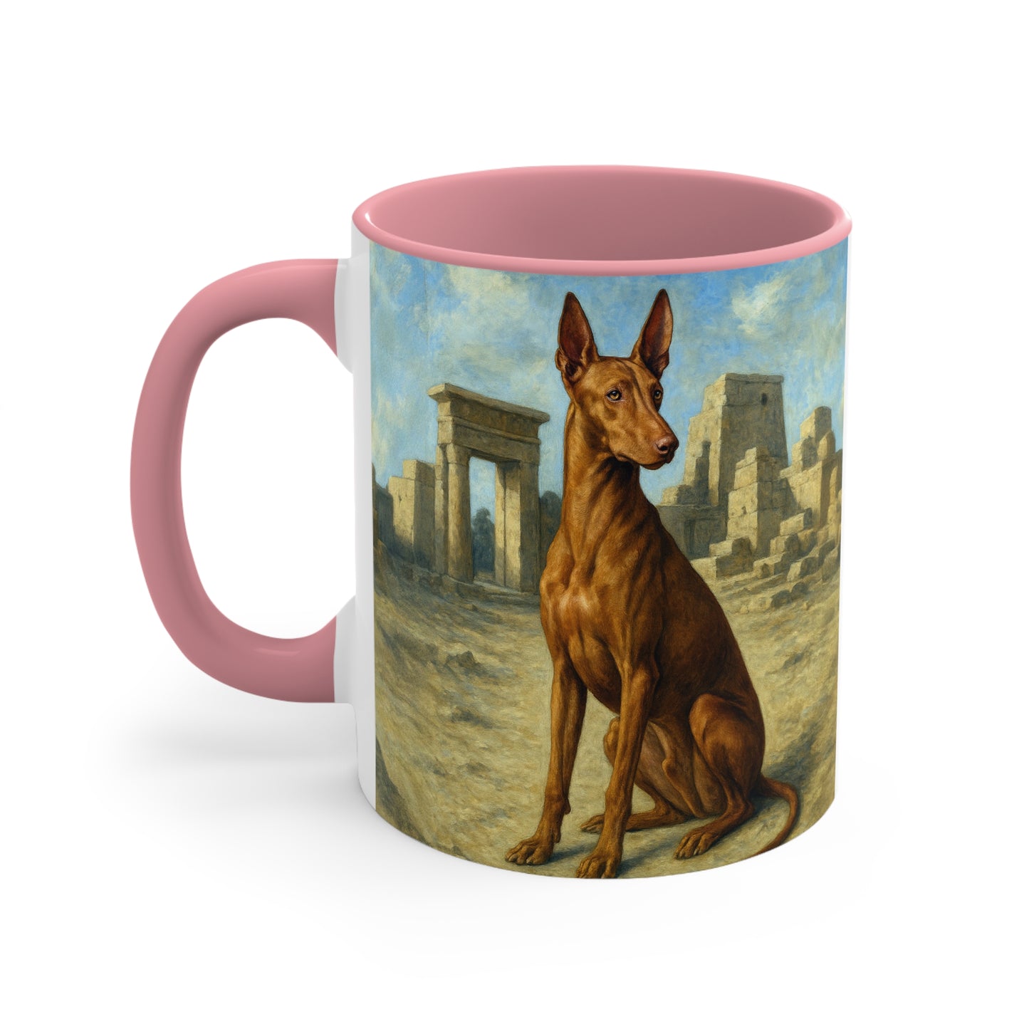 Egyptian Pharoh Hound Accent Coffee Mug, 11oz