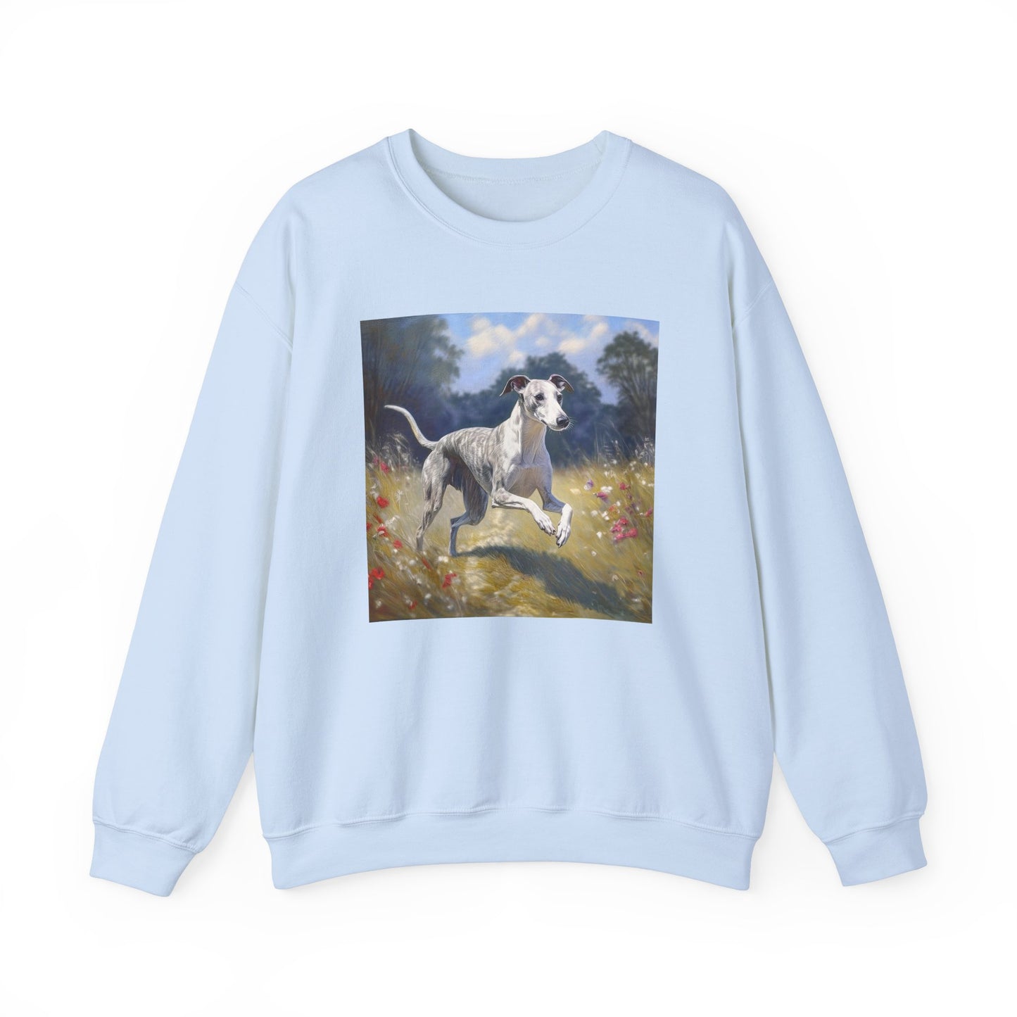 Whippet -- Unisex 50/50 Crewneck Sweatshirt