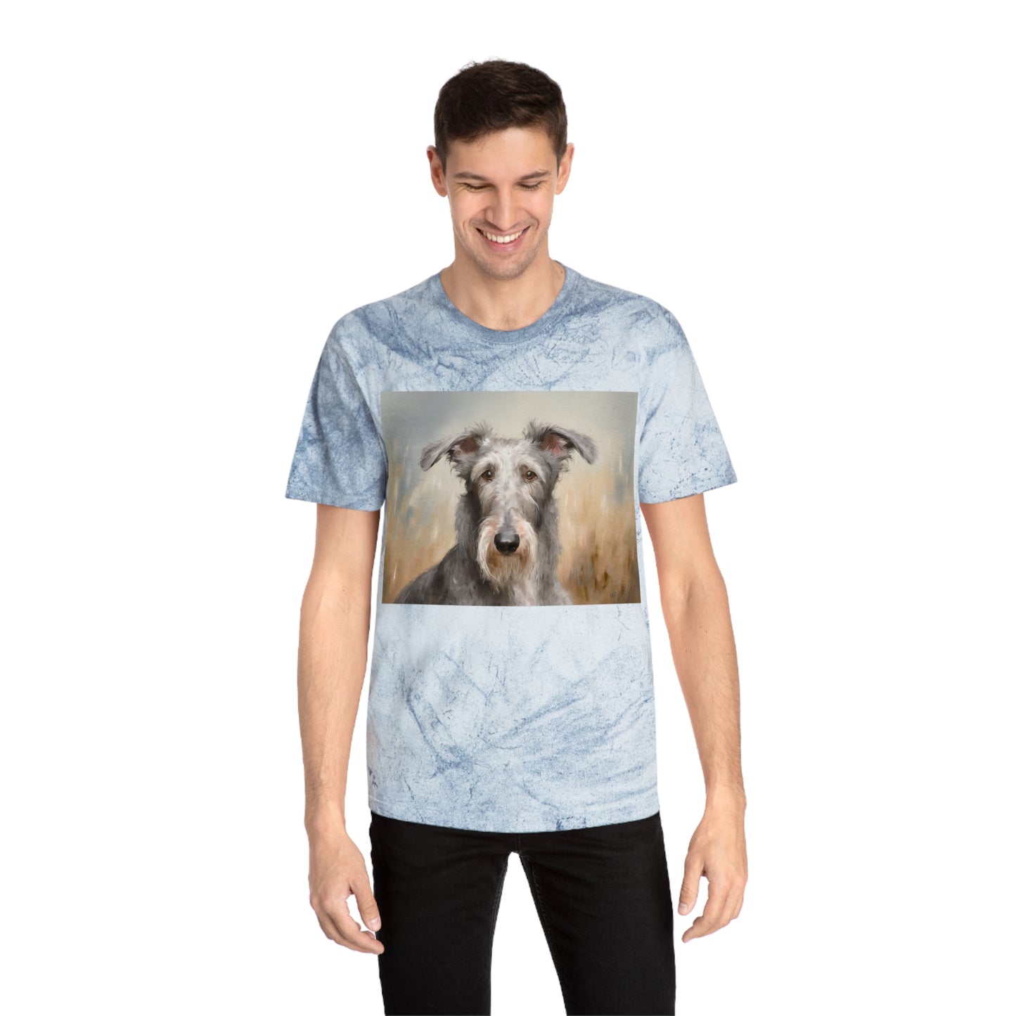 Scottish Deerhound Unisex Color Blast T-Shirt
