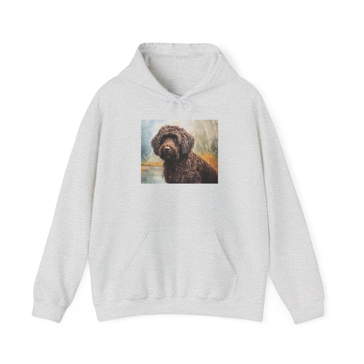Barbet Unisex 50/50 Hooded Sweatshirt