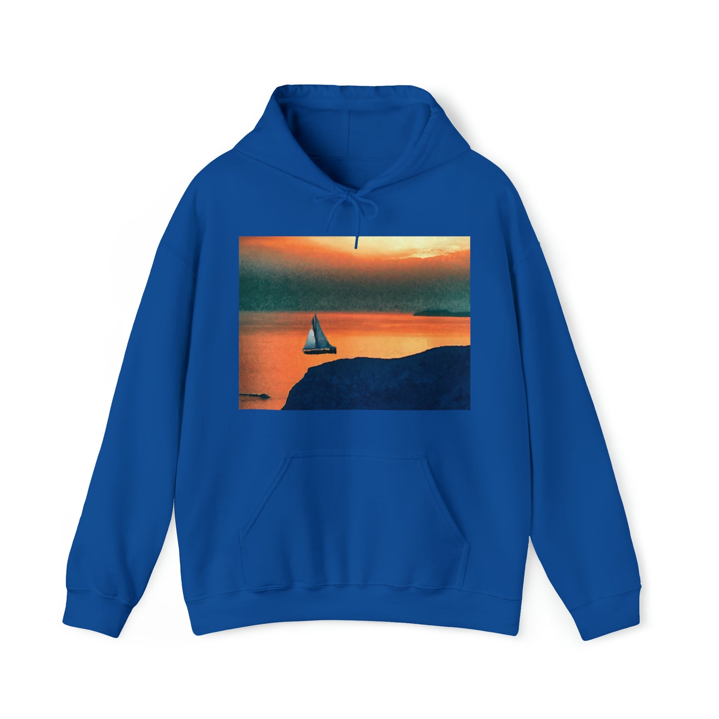 Kastro Sunset (Sifnos, Greece) Unisex 50/50 Hoodie by Doggylips™