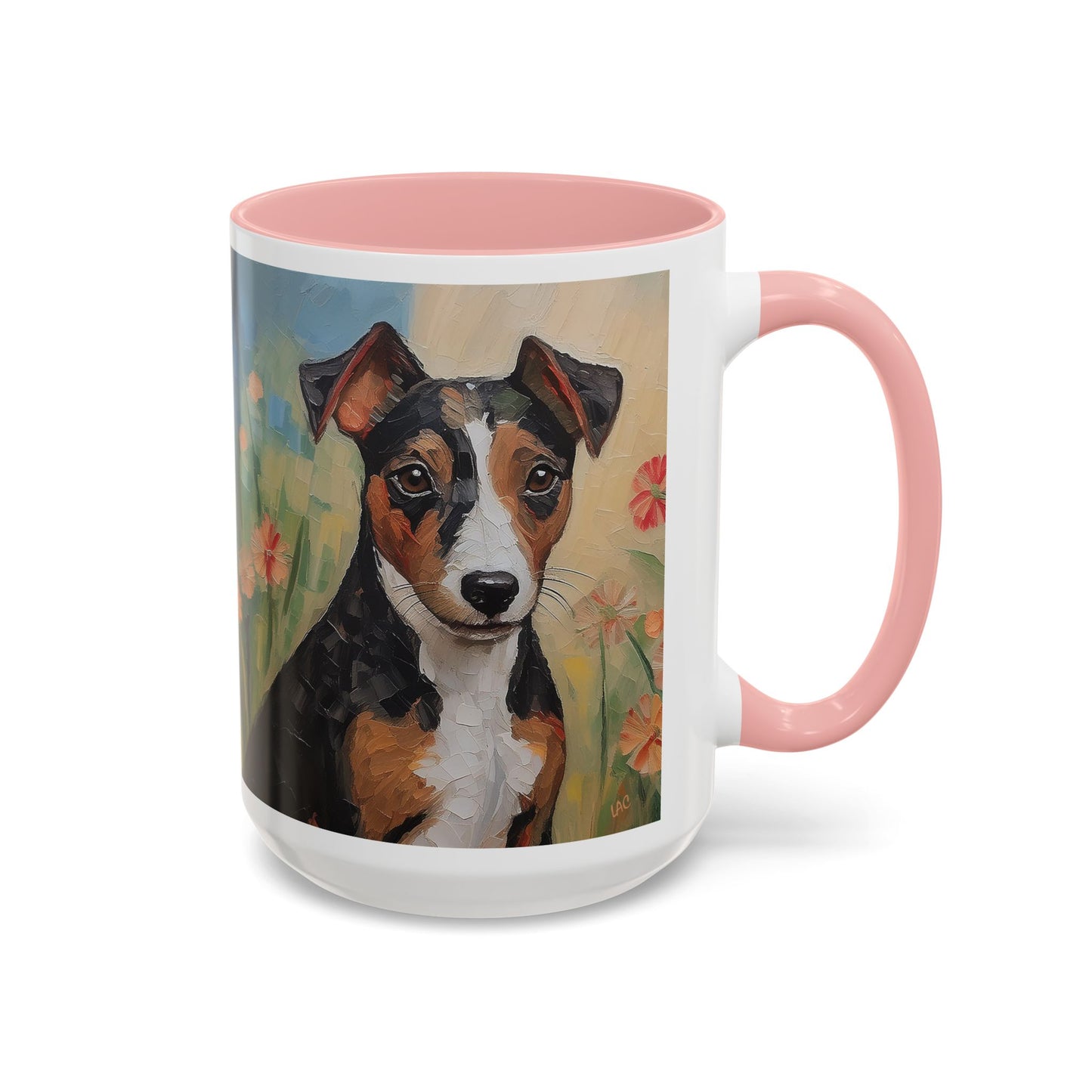 Teddy Roosevelt Terrier - Ceramic Accent Coffee Mug - 2 Sizes