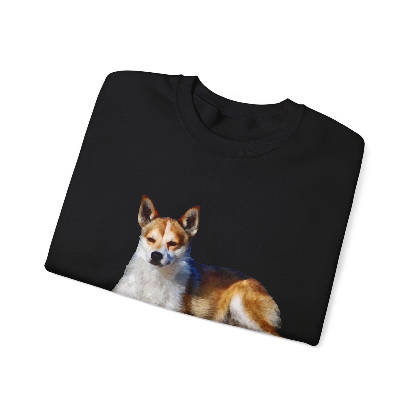 Norwegian Lundehund Unisex 50/50 Crewneck Sweatshirt by DoggyLips™