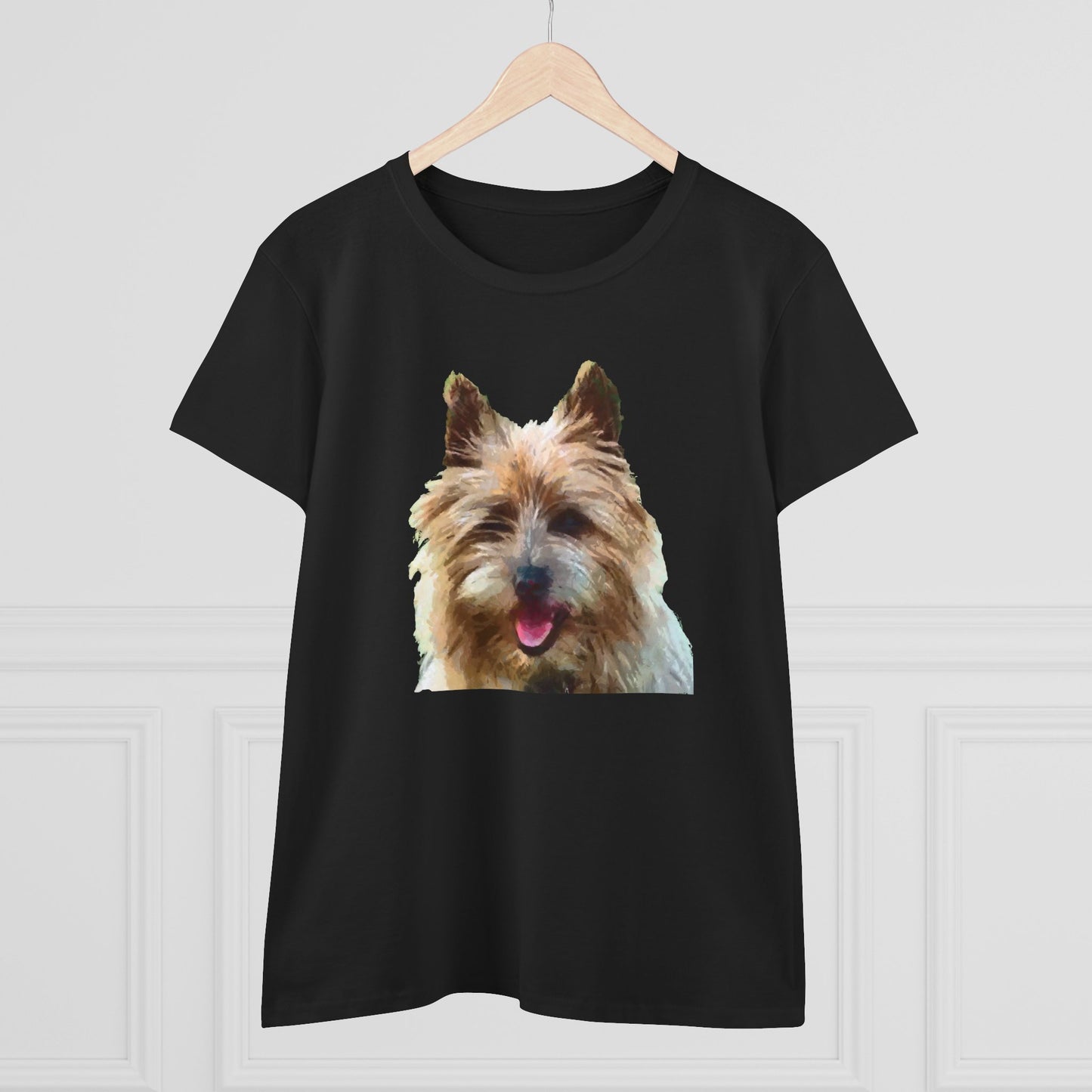 Cairn Terrier 'Toto' Women's Midweight Cotton Tee