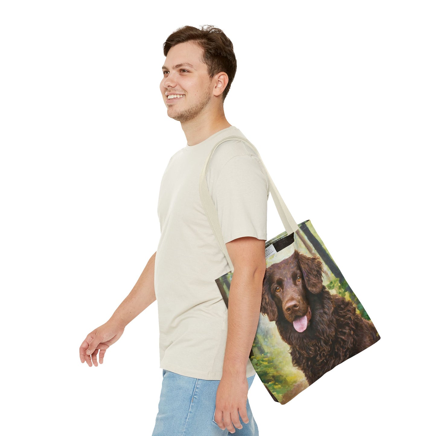 Curly-Coated Retriever Tote Bag: Carry Your Canine Love