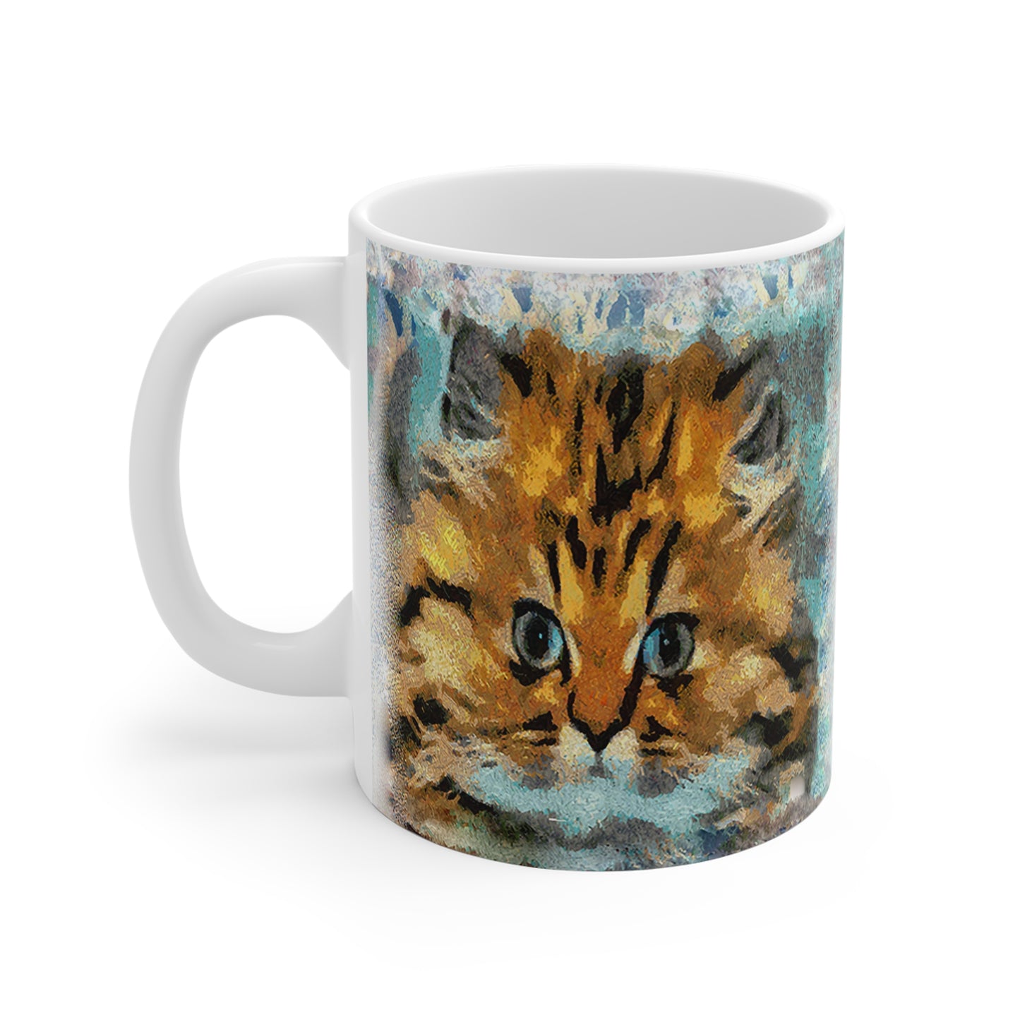 Fat Cat - Ceramic Mug 11oz