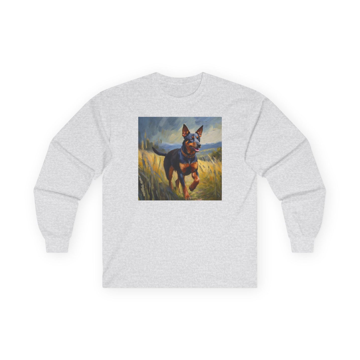Lancashire Heeler Classic Cotton Long Sleeve Tee