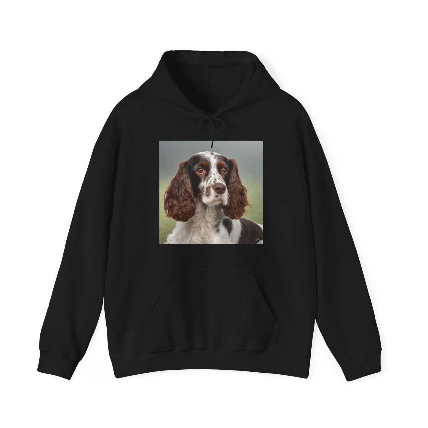 French Spaniel #2 - Classic 50/50 Hooded Sweatshirt