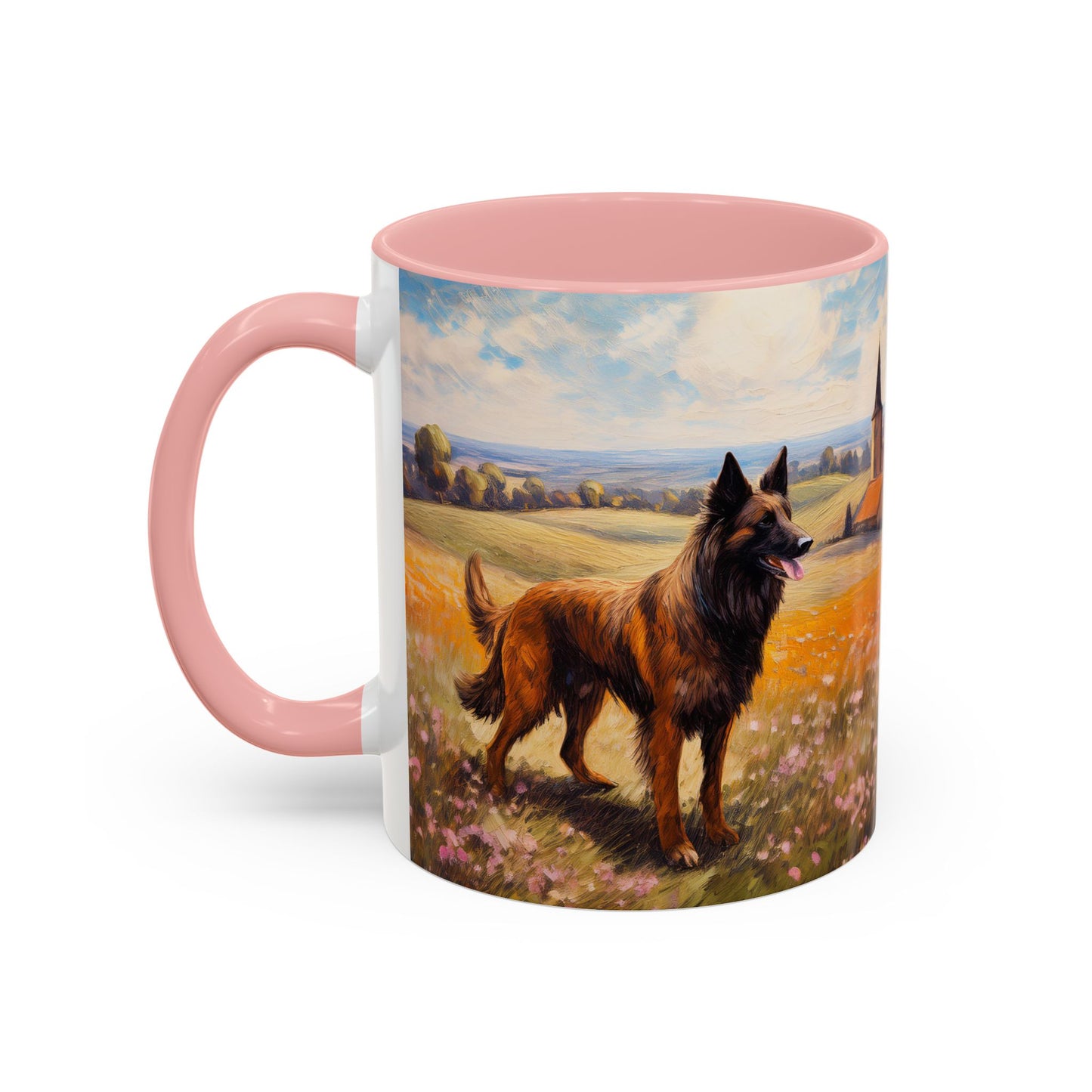 Belgian Tervuren - Artisan Ceramic Accent Coffee Mug