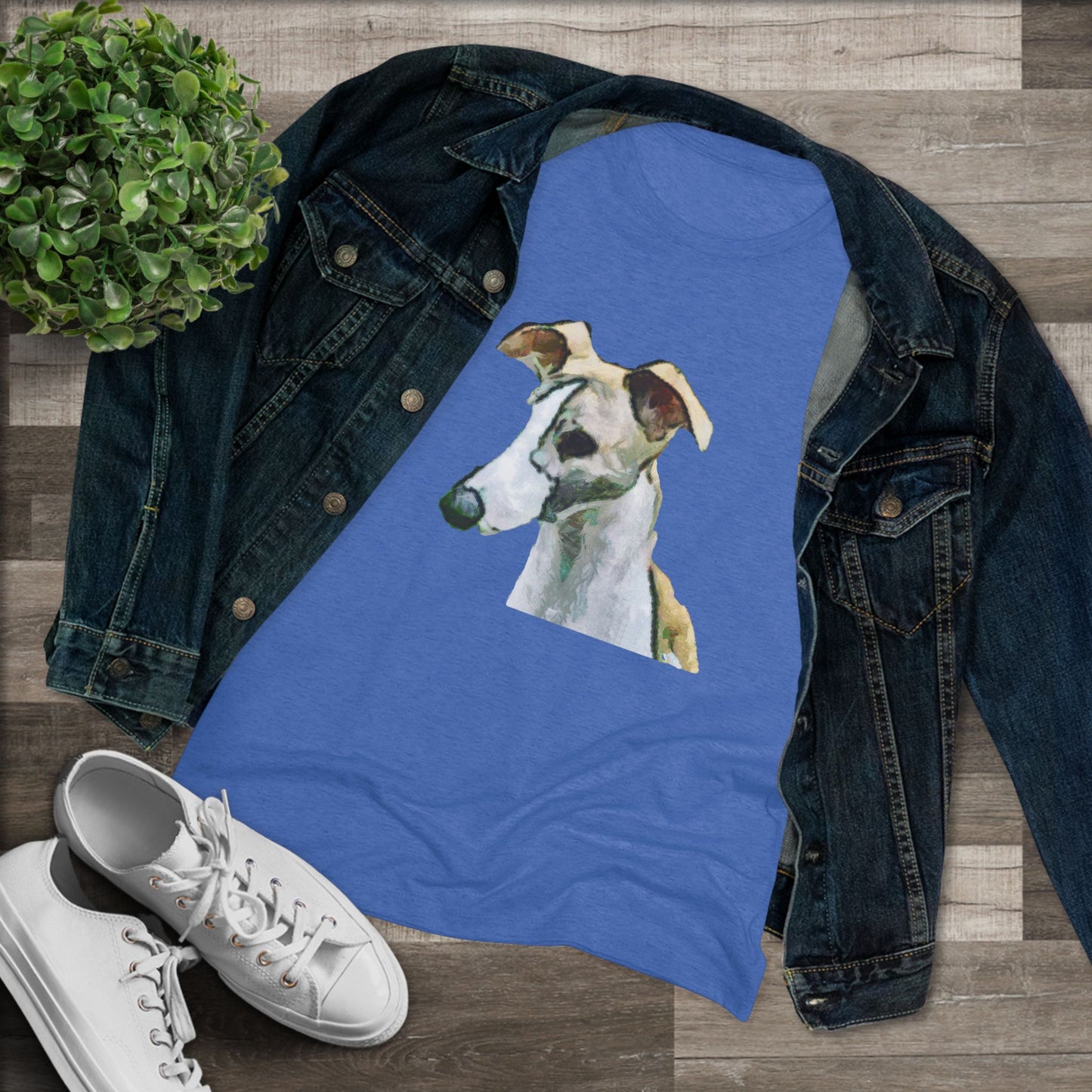 Whippet 'Simba' Women's Slim Fit Triblend Tee