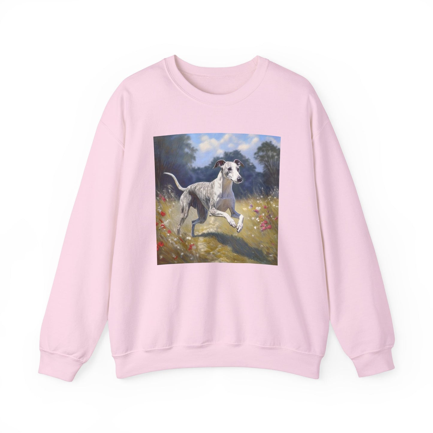 Whippet -- Unisex 50/50 Crewneck Sweatshirt