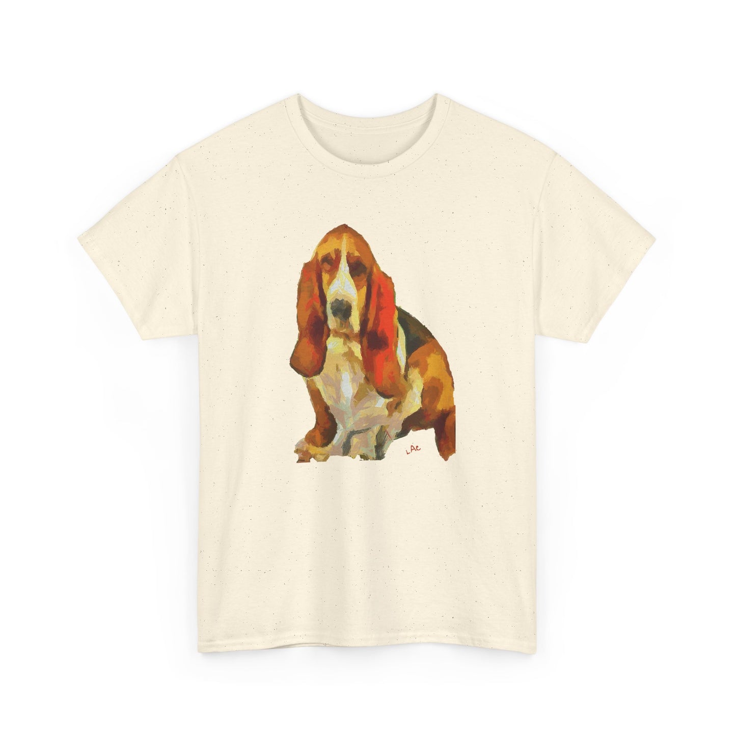 Basset Hound Dreamscape Heavy Cotton Tee