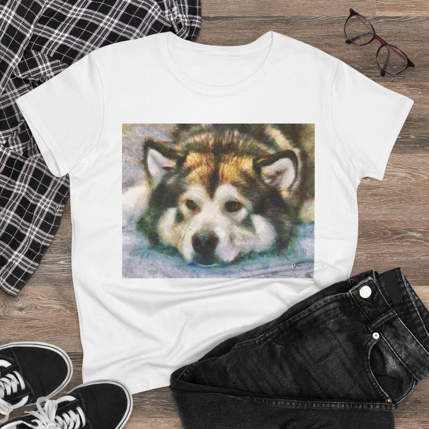 Malamute Women's Midweight Cotton Tee