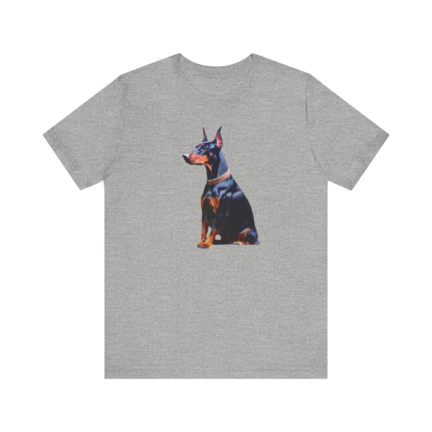 Doberman Pinscher Unisex Jersey Short Sleeve Tee