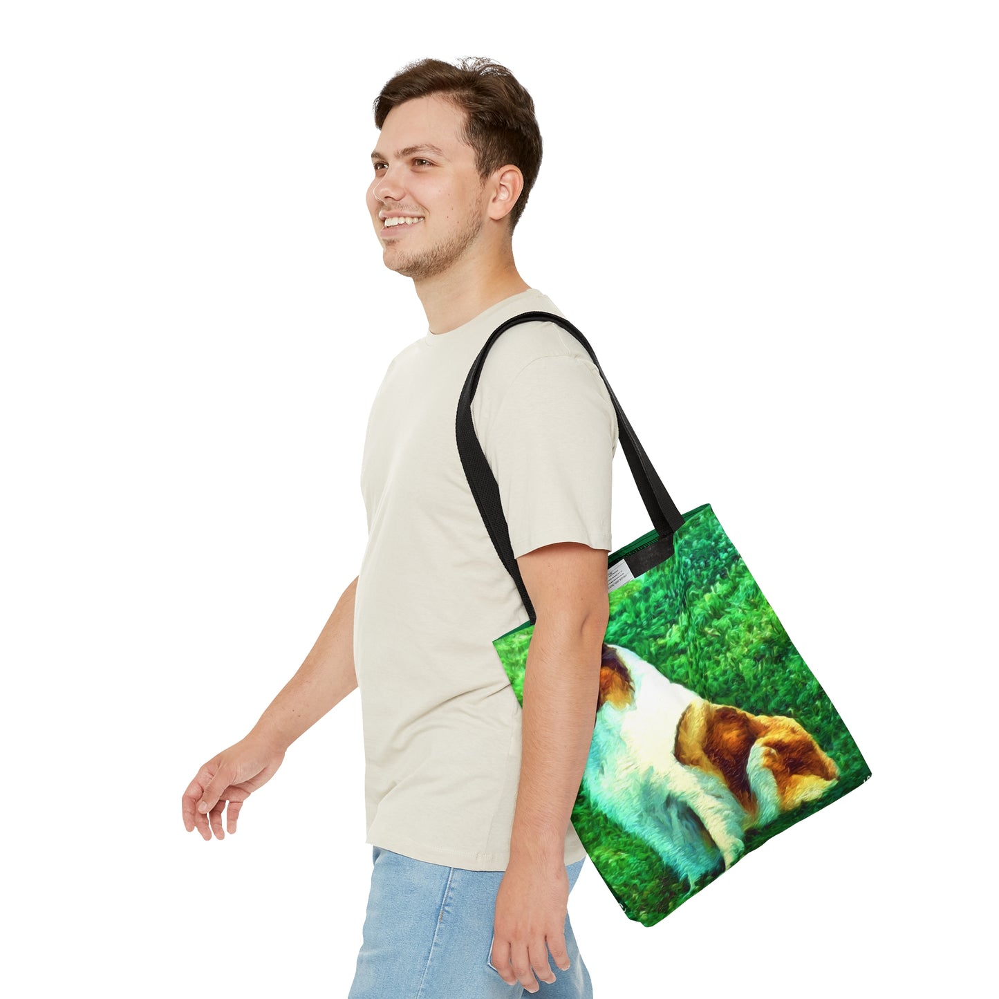 Rough Coated Collie "Ramsey" Tote Bag