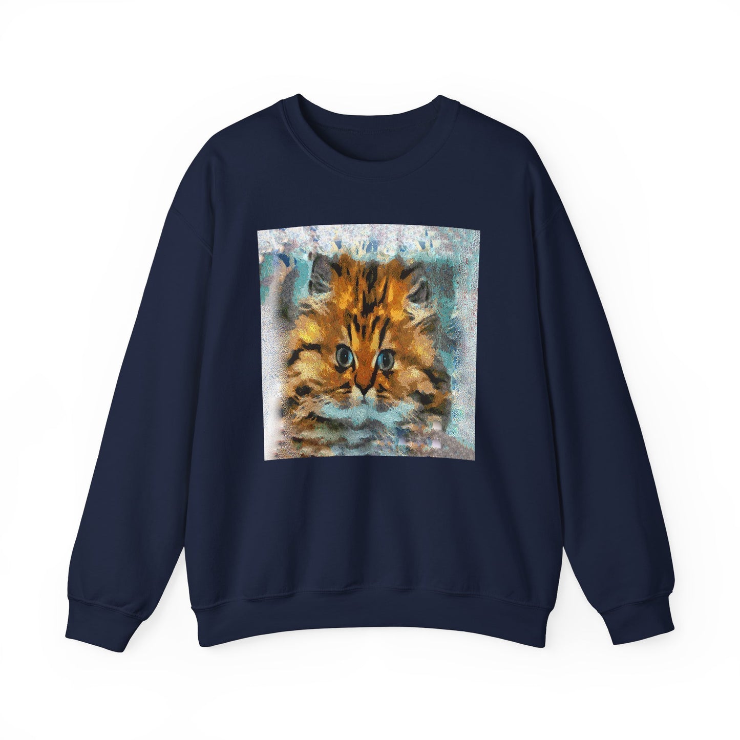 Fat Cat Unisex 50/50 Crewneck Sweatshirt