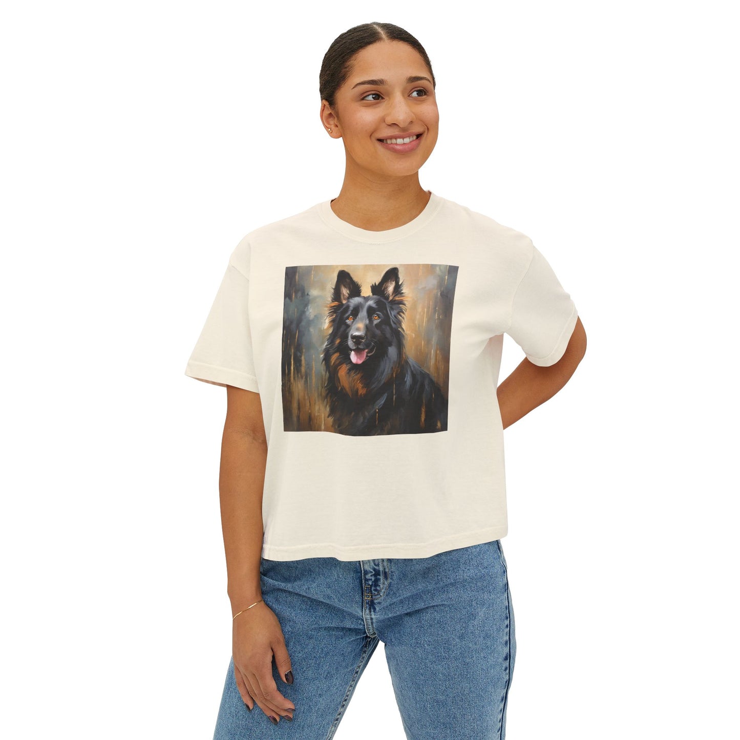 Bohemian Shepherd Women's Oversize Boxy Tee