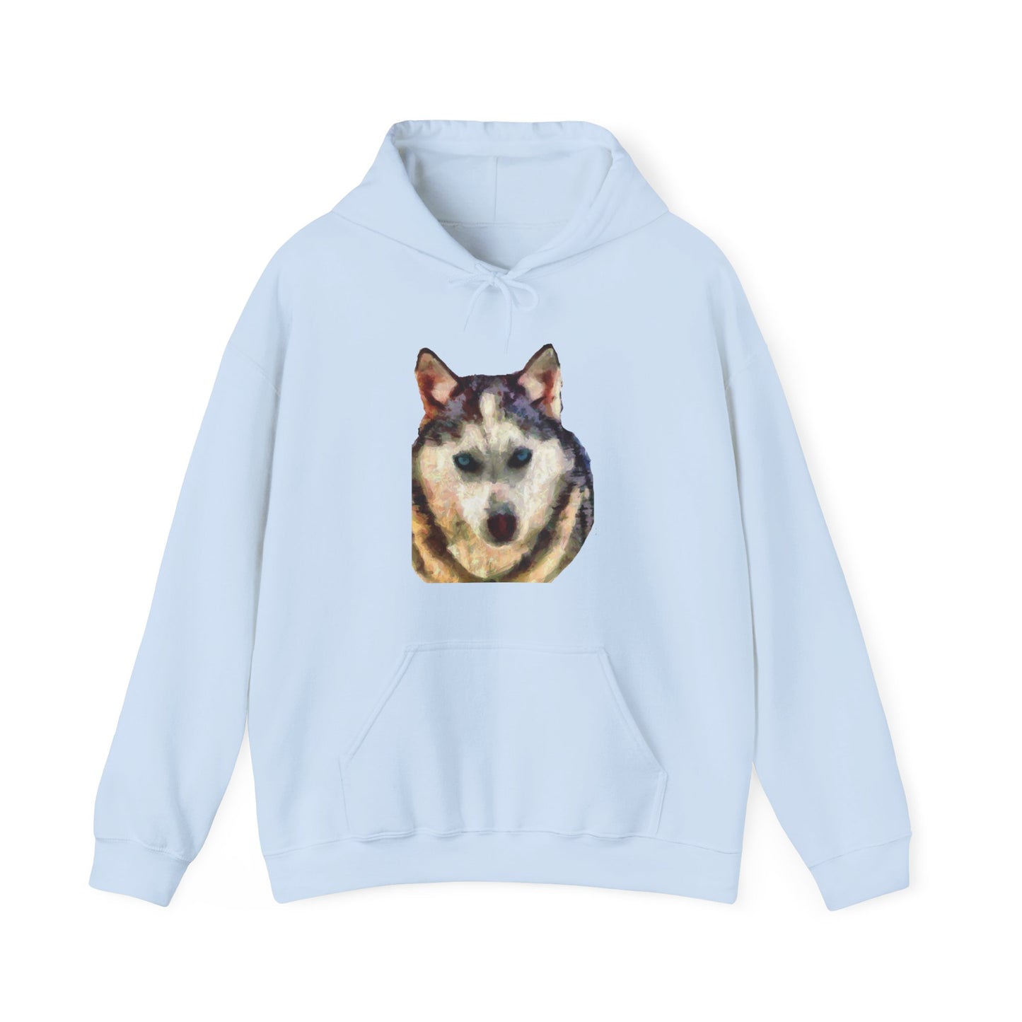 Siberian Husky 'Sacha' Unisex 50/50 Hoodie
