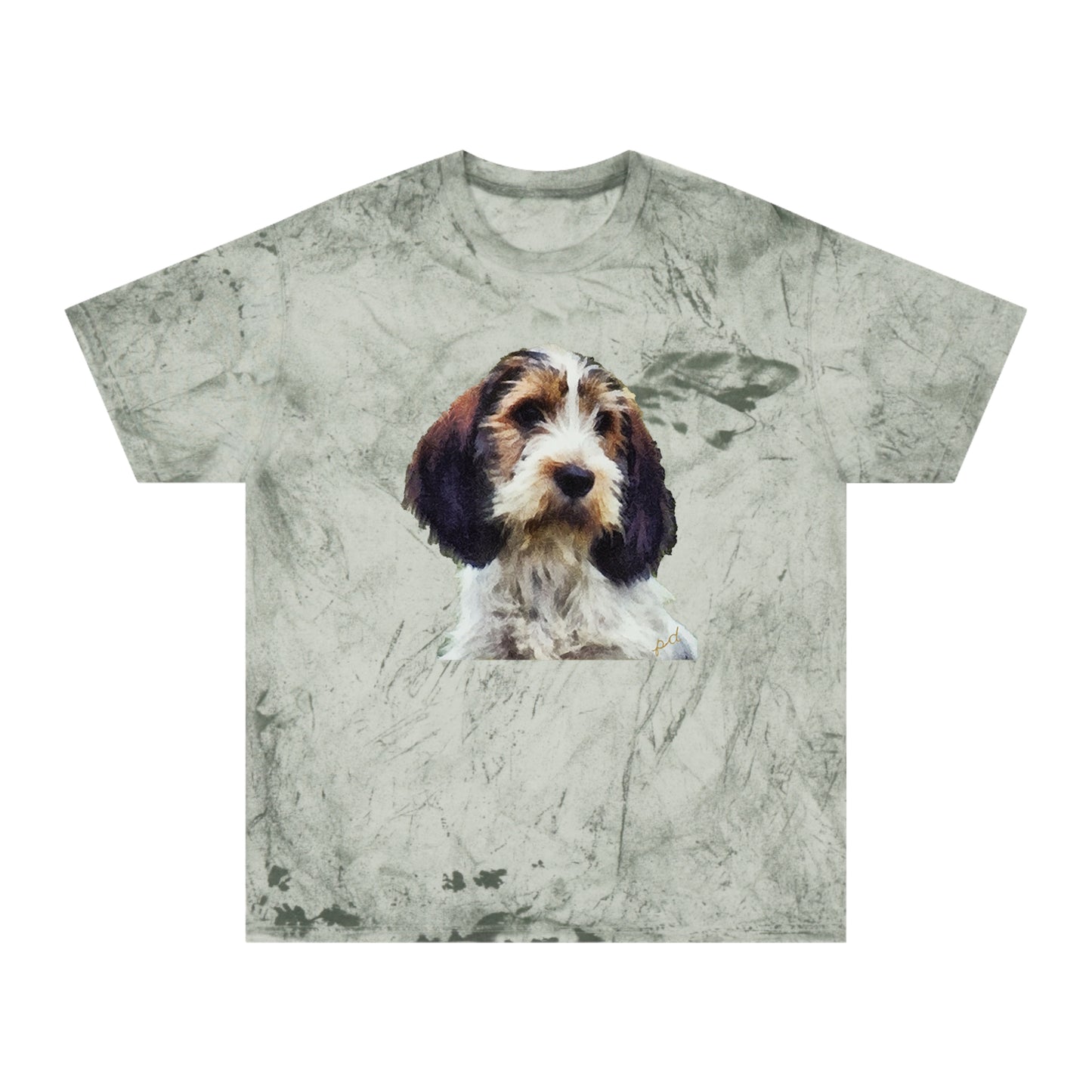 Petit Basset Griffon Unisex Cotton Color Blast T-Shirt