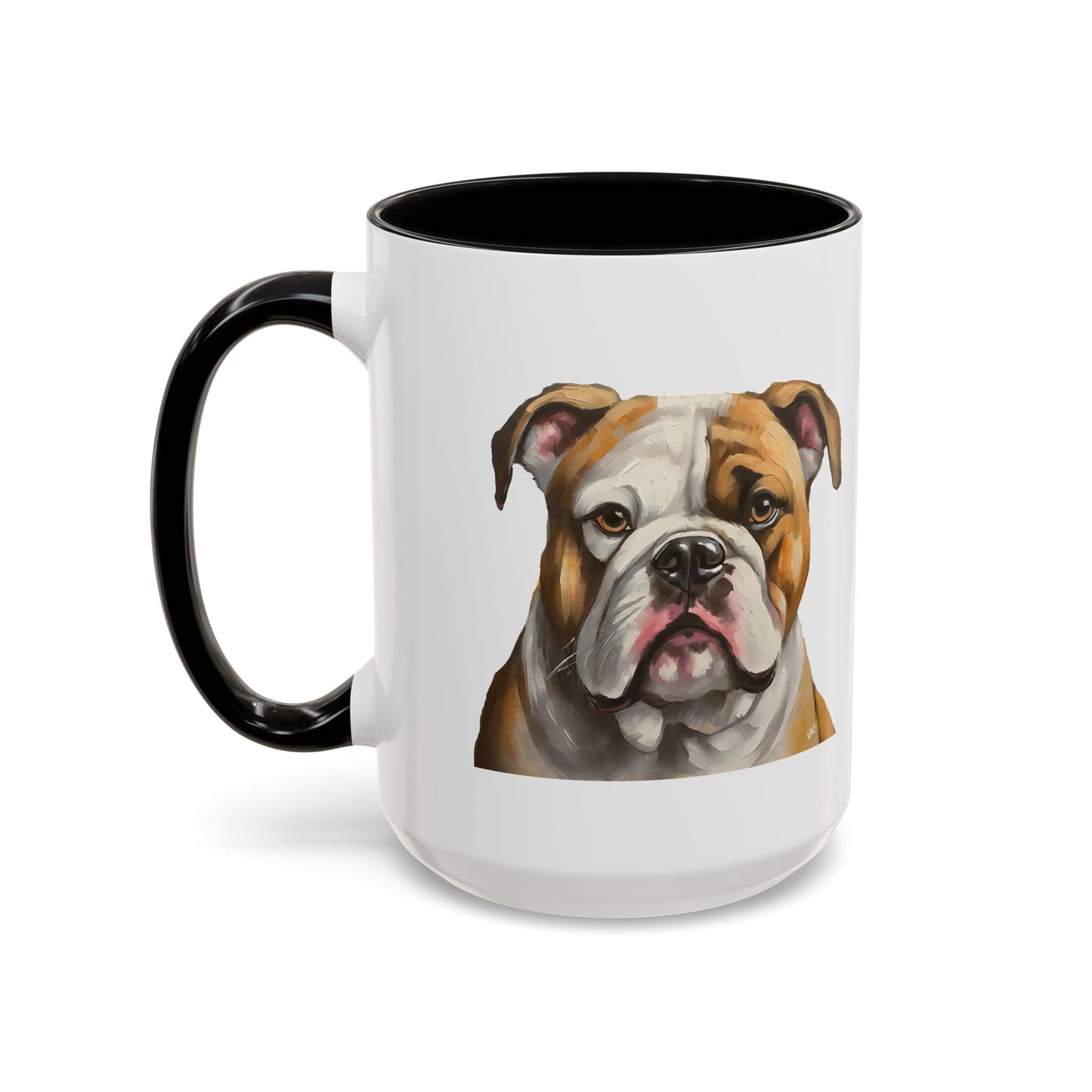 American Bulldog Ceramic Accent Mug - 2 Sizes