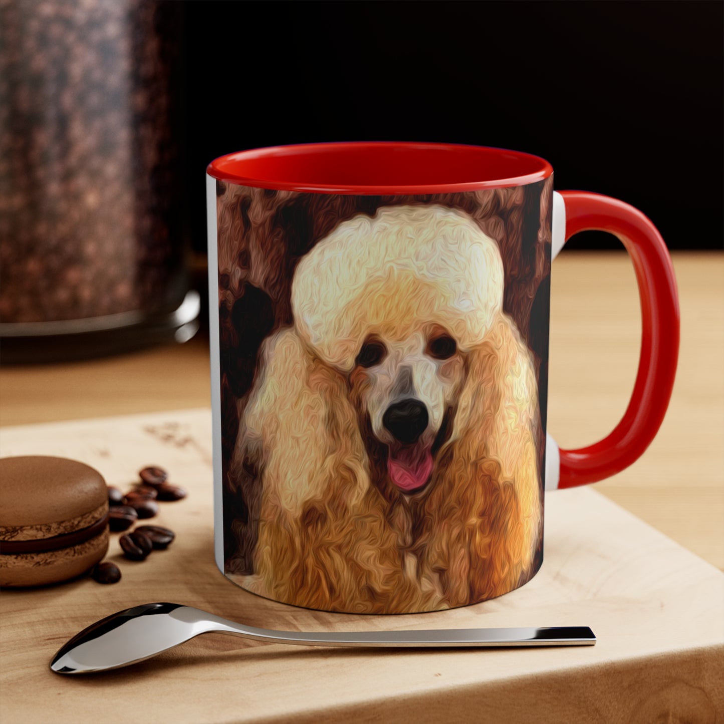 Poodle Accent Coffee Mug - 11oz Delight
