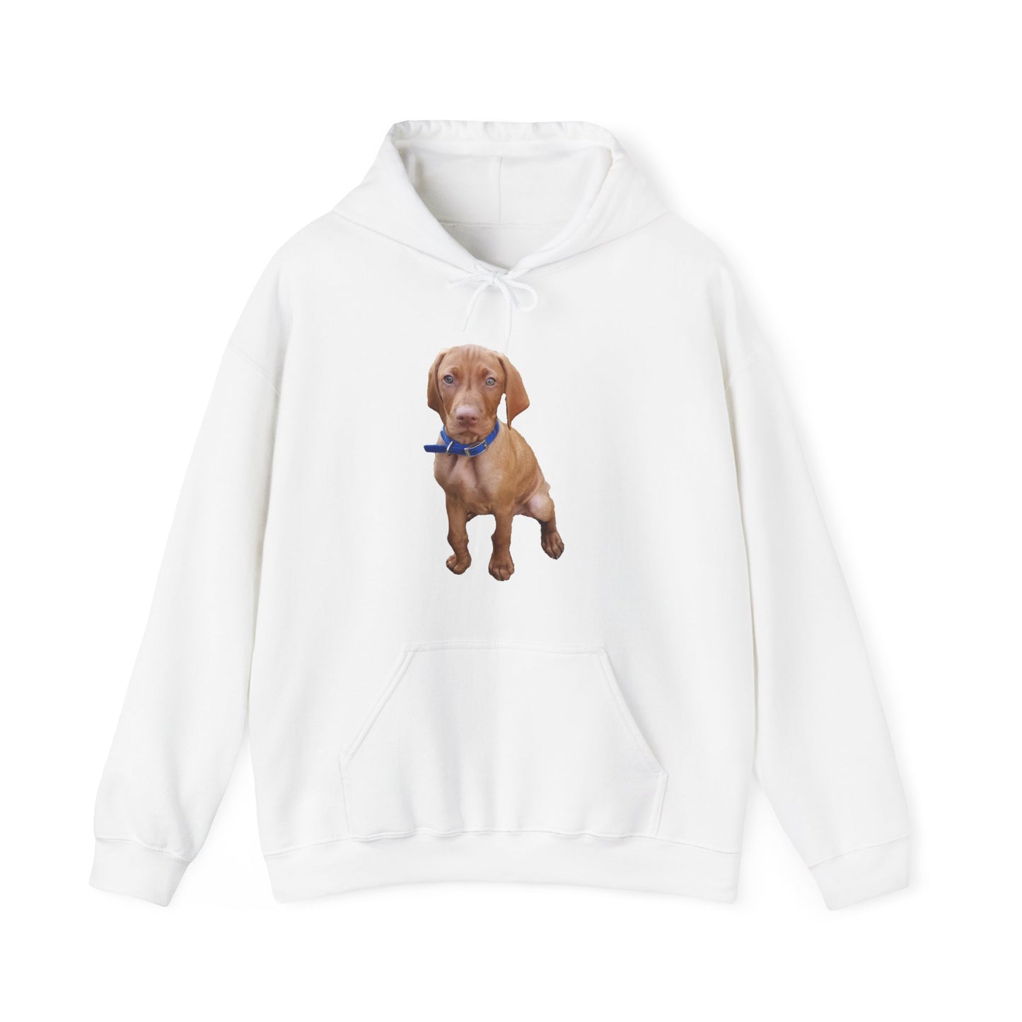 Hungarian Vizsla 'Augie' Unisex 50/50 Hoodie