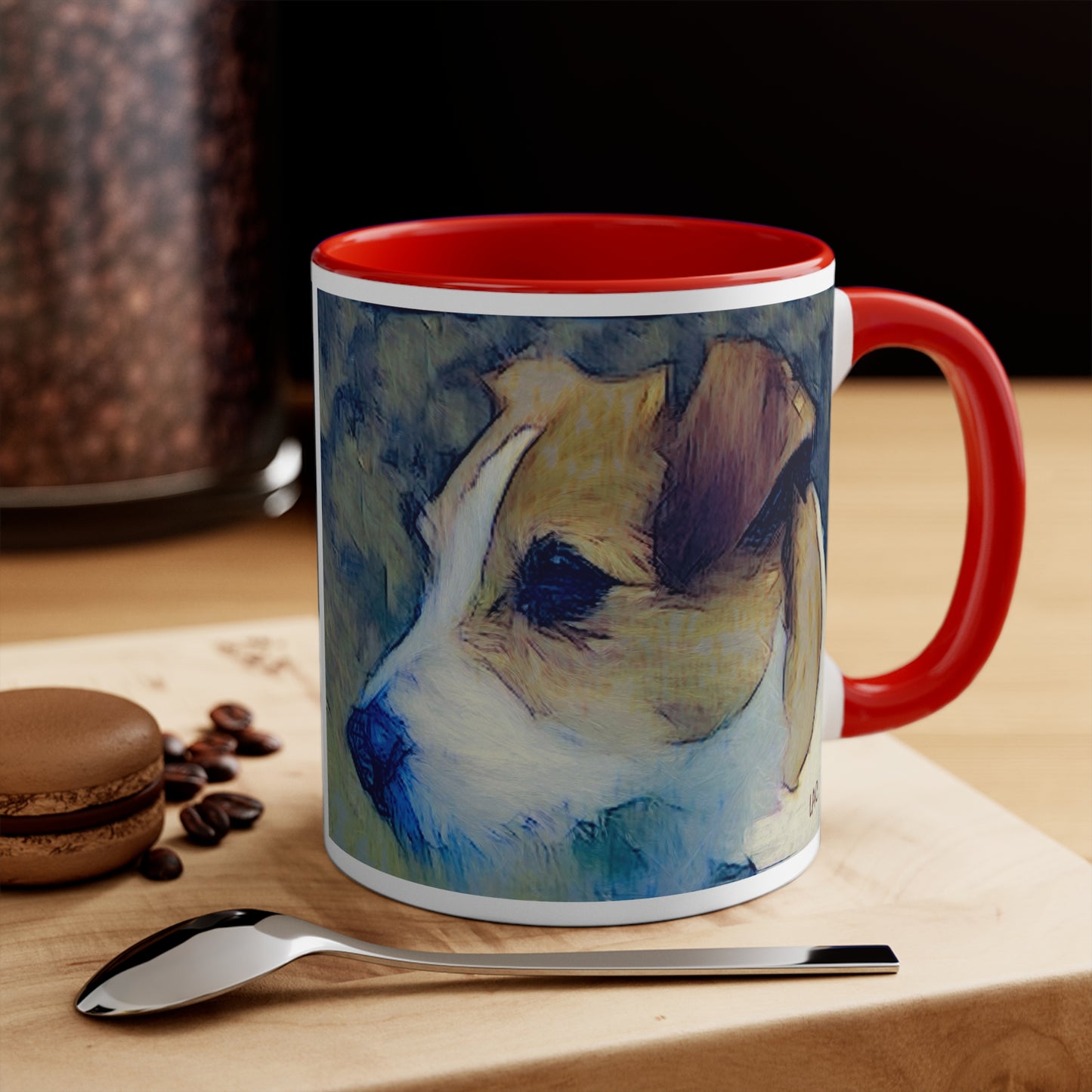 Parson Jack Russell Terrier Ceramic Accent Coffee Mug, 11oz