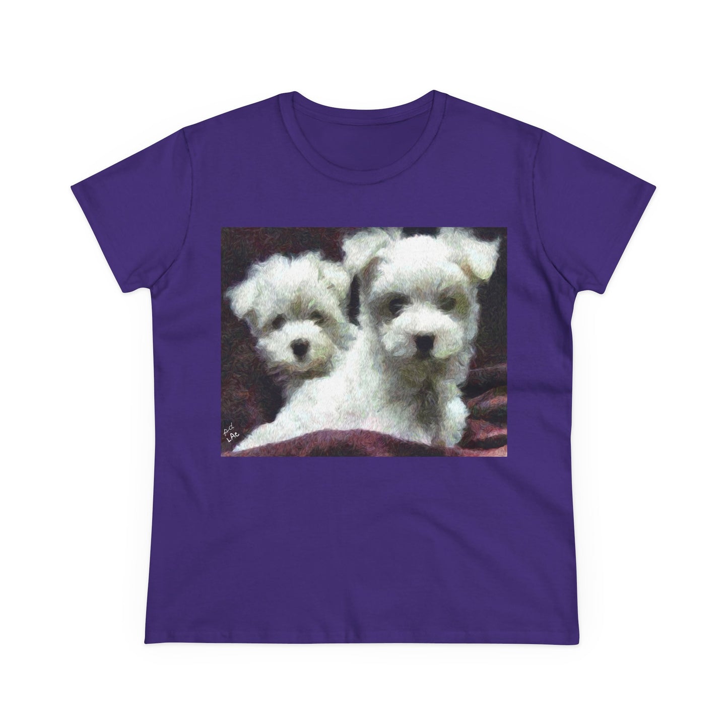 Maltese Women's Midweight Cotton Tee