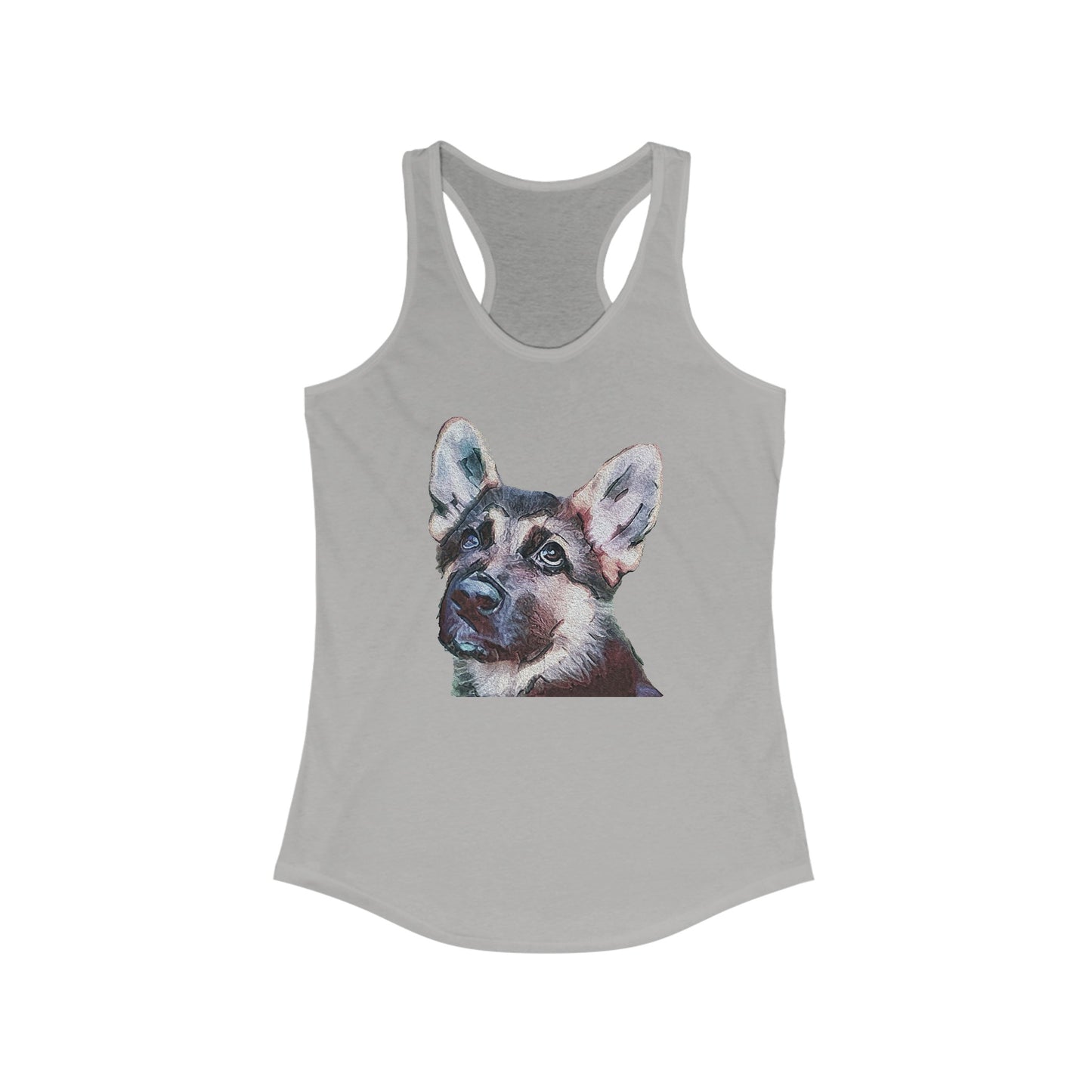 German Shepherd 'Sly' Women's Racerback Tank