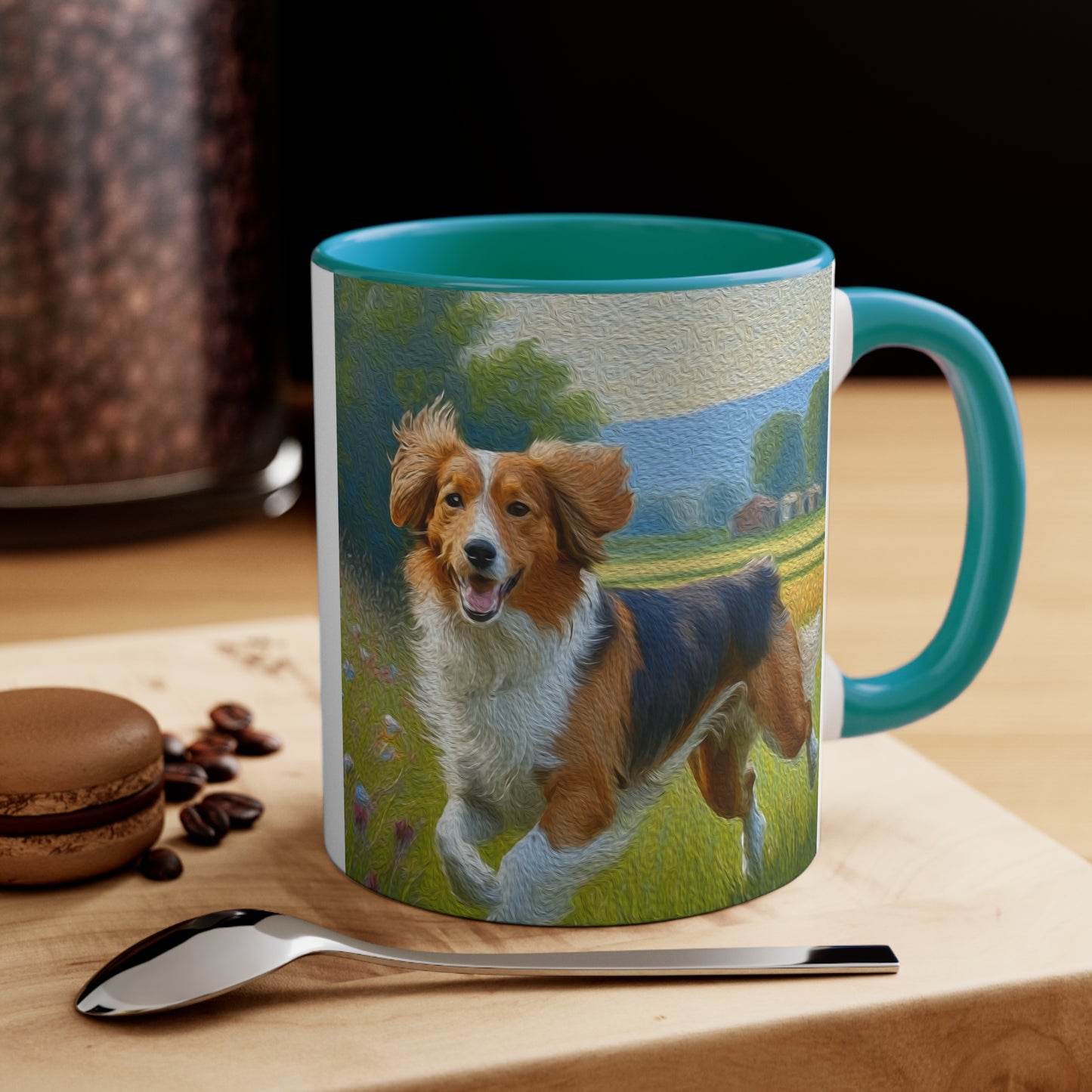 Nederlandse Kooikerhondje 11oz Ceramic Accent Mug
