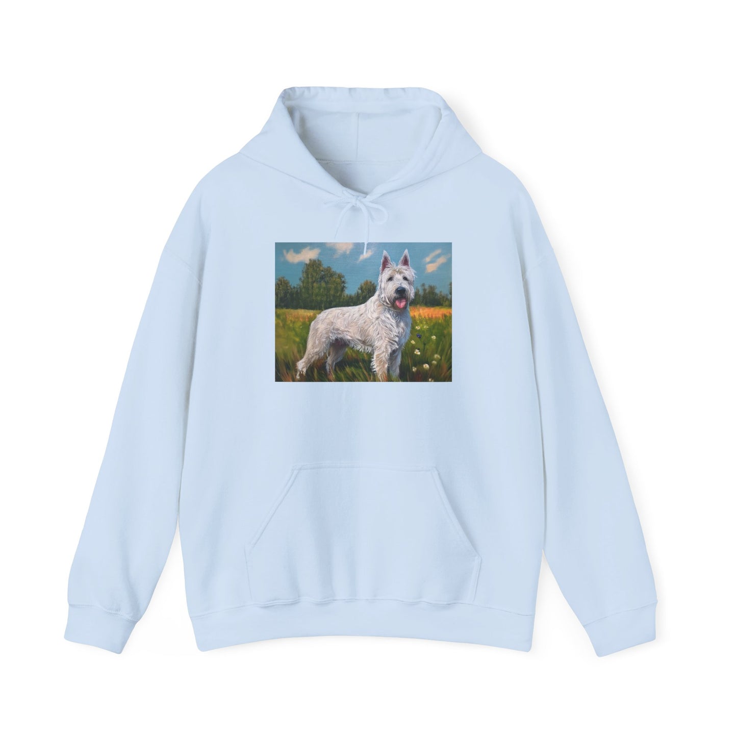 Bouvier des Ardennes Unisex 50/50 Hooded Sweatshirt