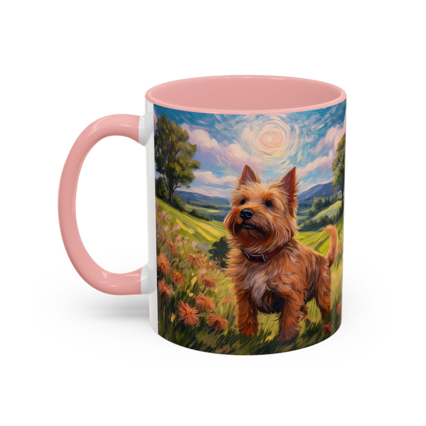 Norwich Terrier Accent Coffee Mug