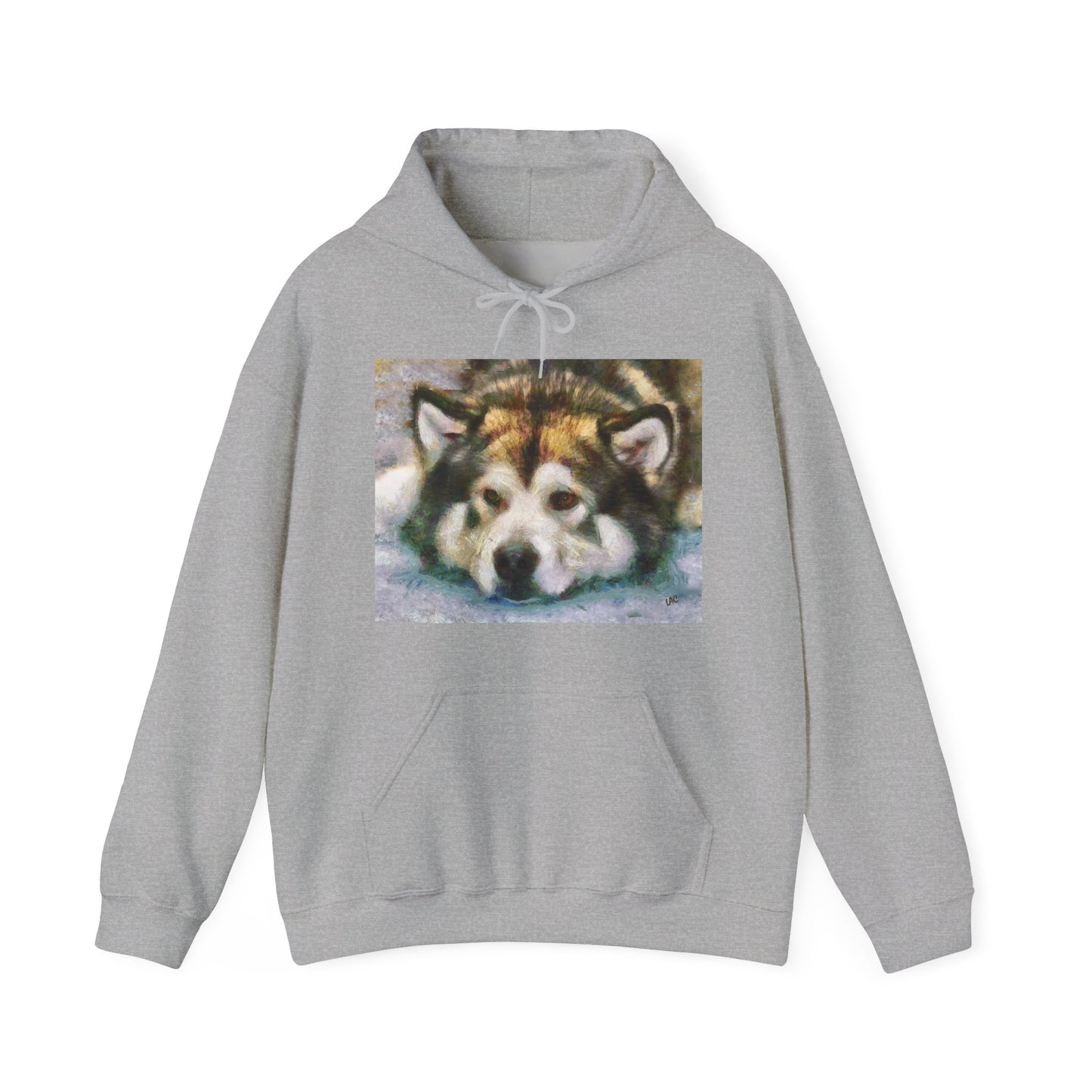 Malamute Unisex 50/50 Hoodie