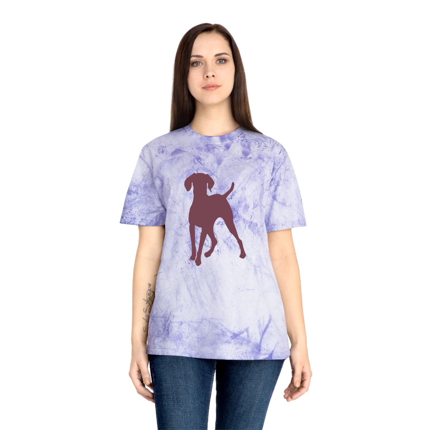 Hungarian Vizsla Unisex Cotton Color Blast T-Shirt
