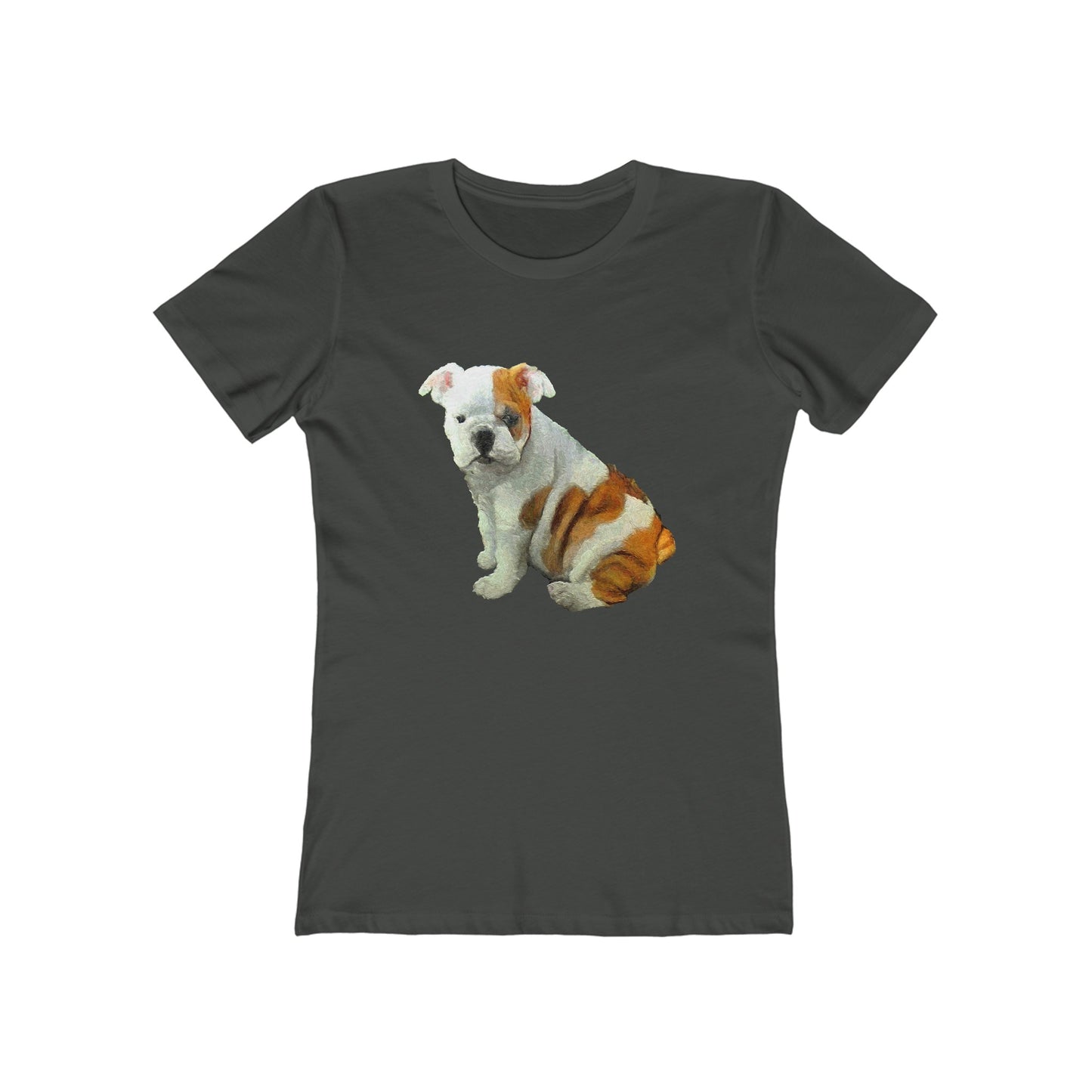 Bulldog 'Bugsy' Women's Ringspun Cotton T-Shirt