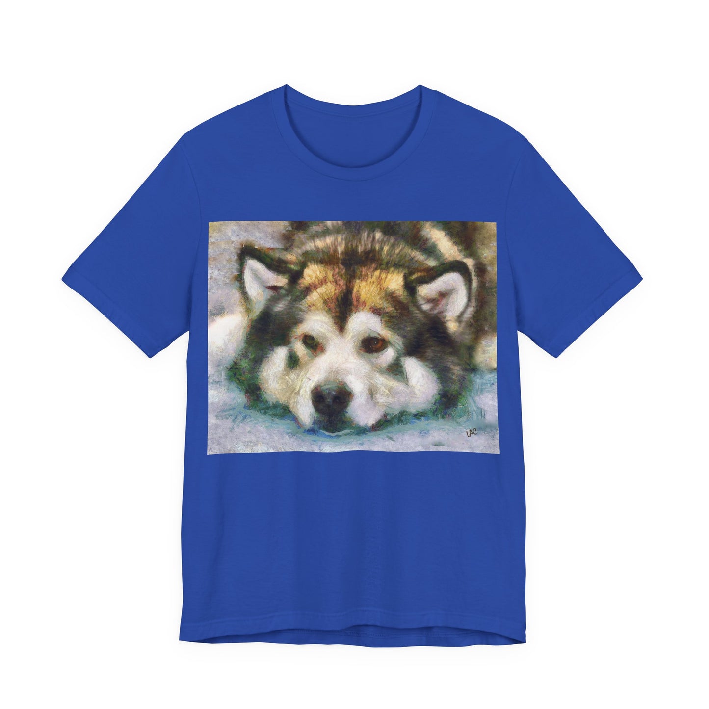 Alaskan Malamute 'Eyak; Unisex Jersey Short Sleeve Tee