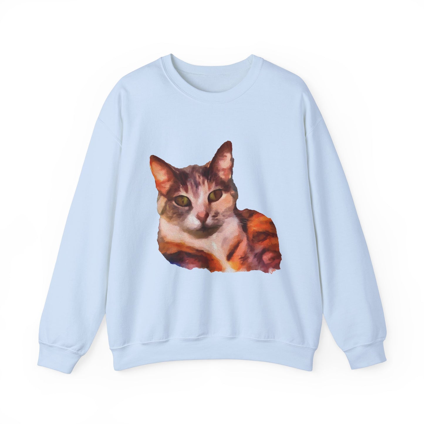 Smidget the Cat - Unisex 50/50 Crewneck Sweatshirt