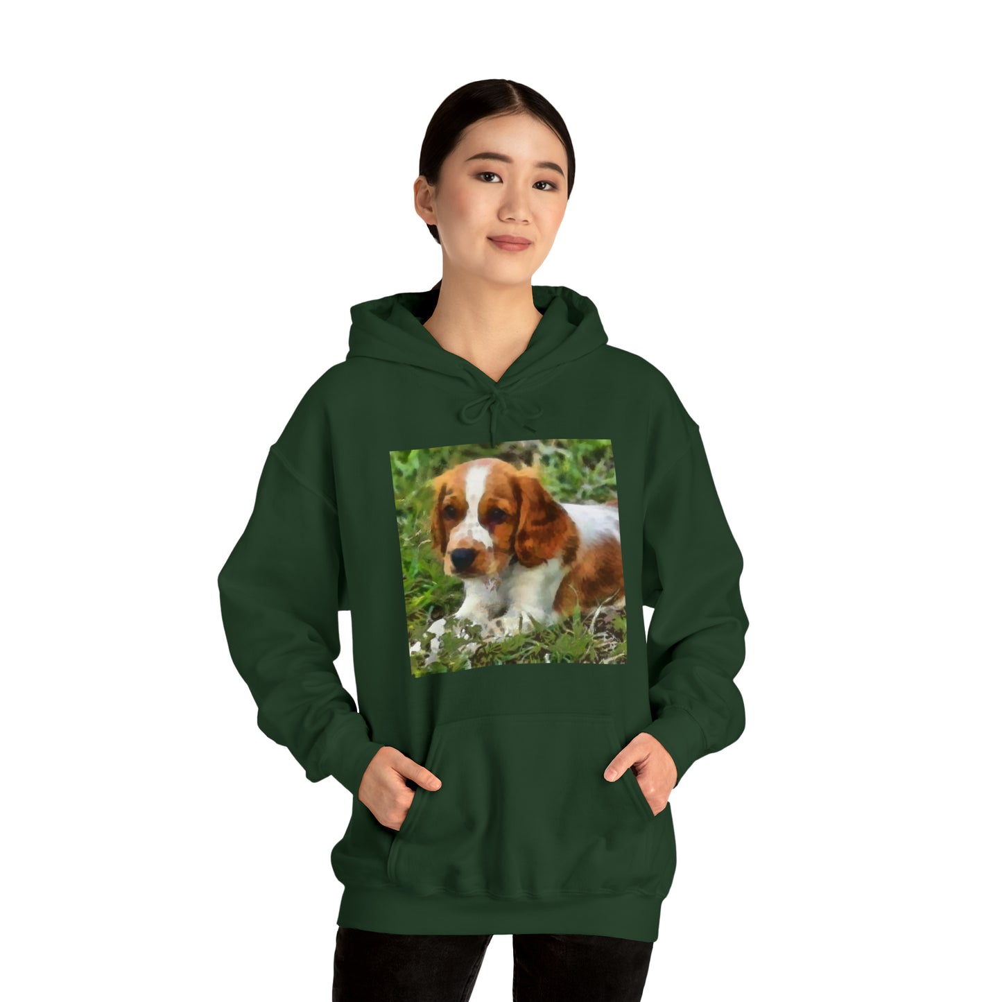 Welsh Springer Spaniel Unisex 50/50 Hoodie
