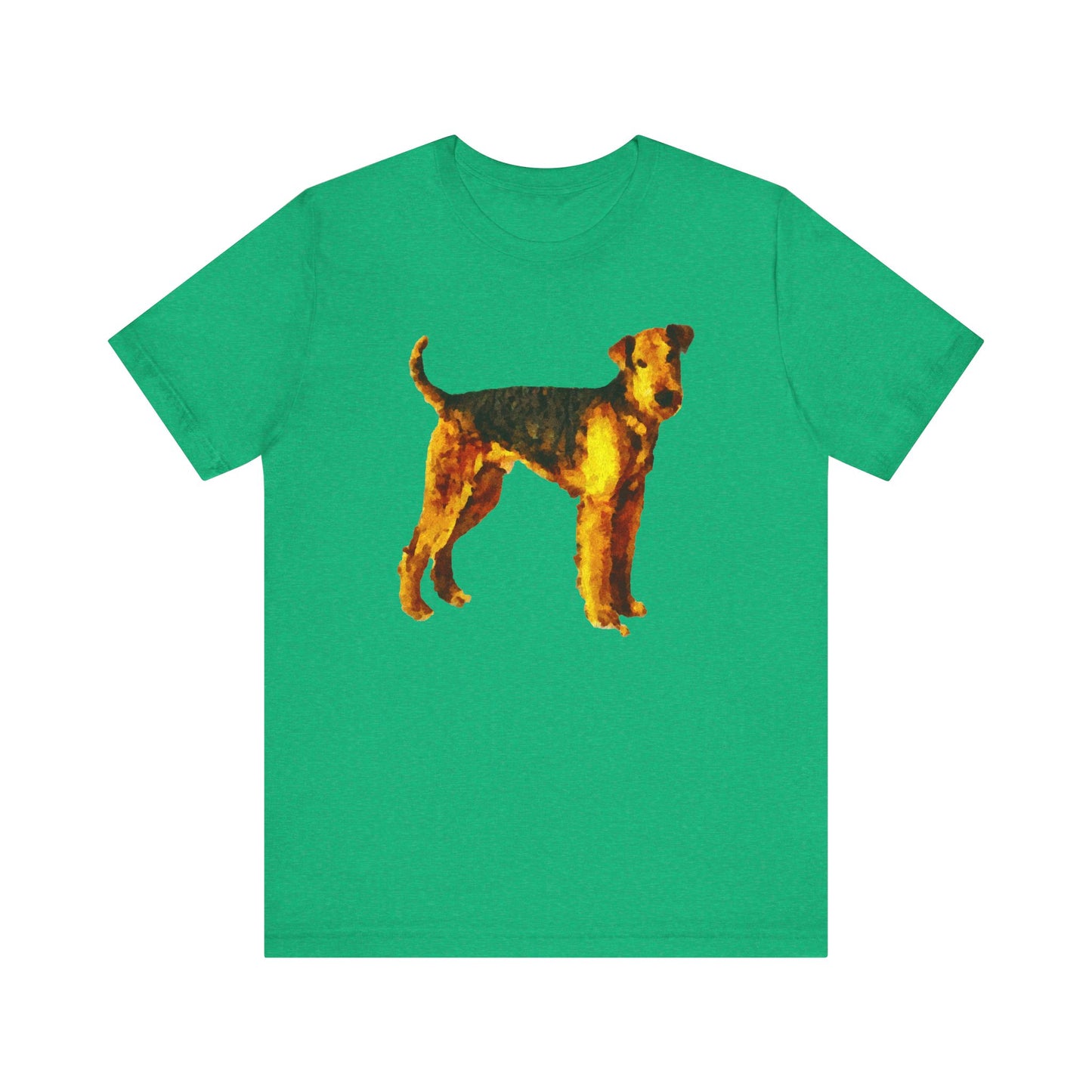 Airedale Terrier 'Lucy' Unisex Jersey Short Sleeve Tee