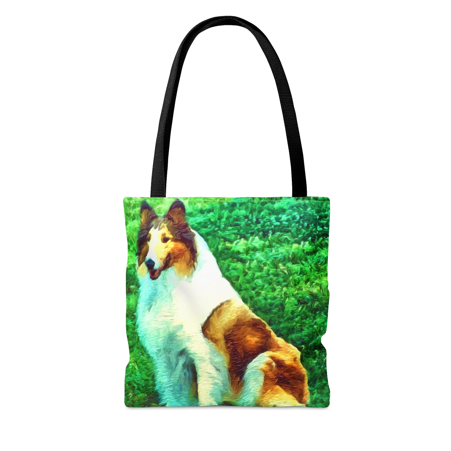 Rough Coated Collie "Ramsey" Tote Bag