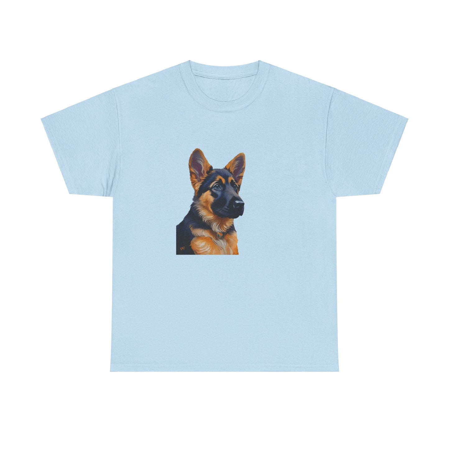 German Shepherd Puppy Classic Heavy Cotton Tee