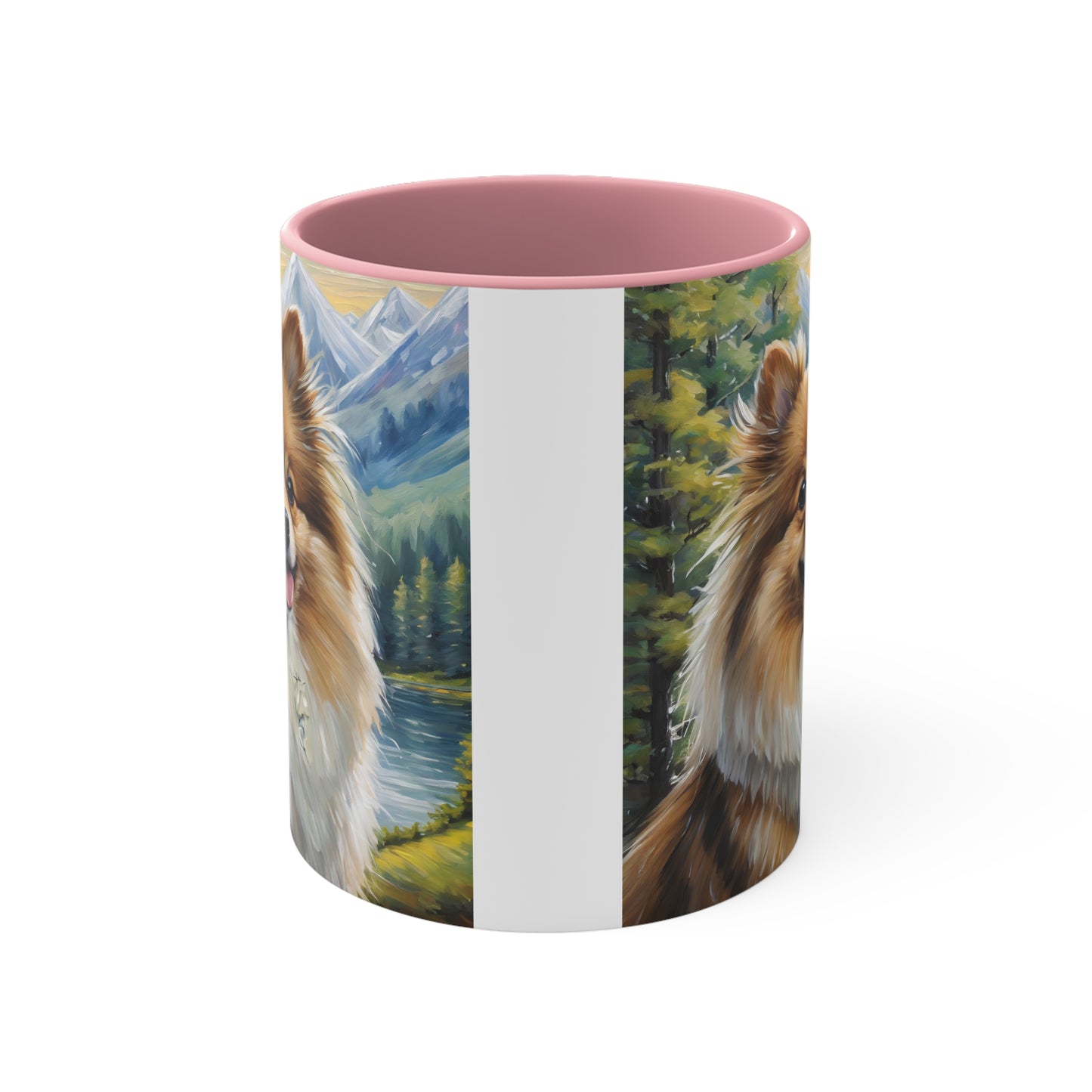 German Spitz 11oz Ceramic Accent Mug
