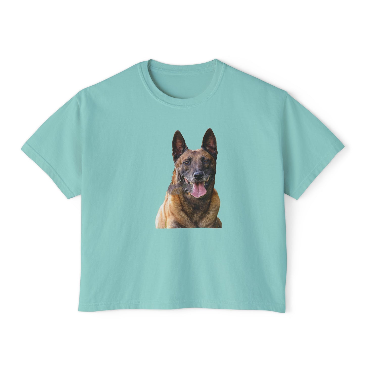Belgian Malinois Women's Oversized Boxy Tee