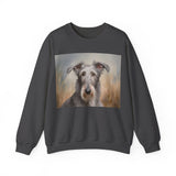 Scottish Deerhound 50/50 Crewneck Sweatshirt