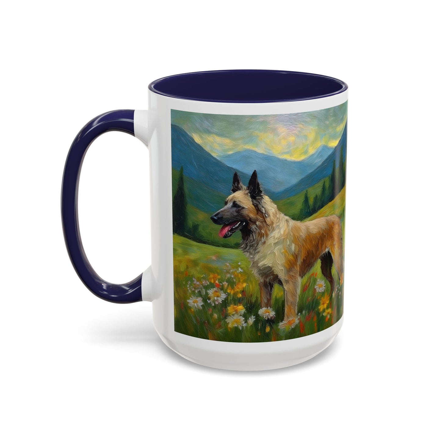 Belgian Laekenois Artistic Accent Mug